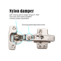 4D adjustable hydraulic kitchen cabinet hinges soft close damper door hinges for steel frame